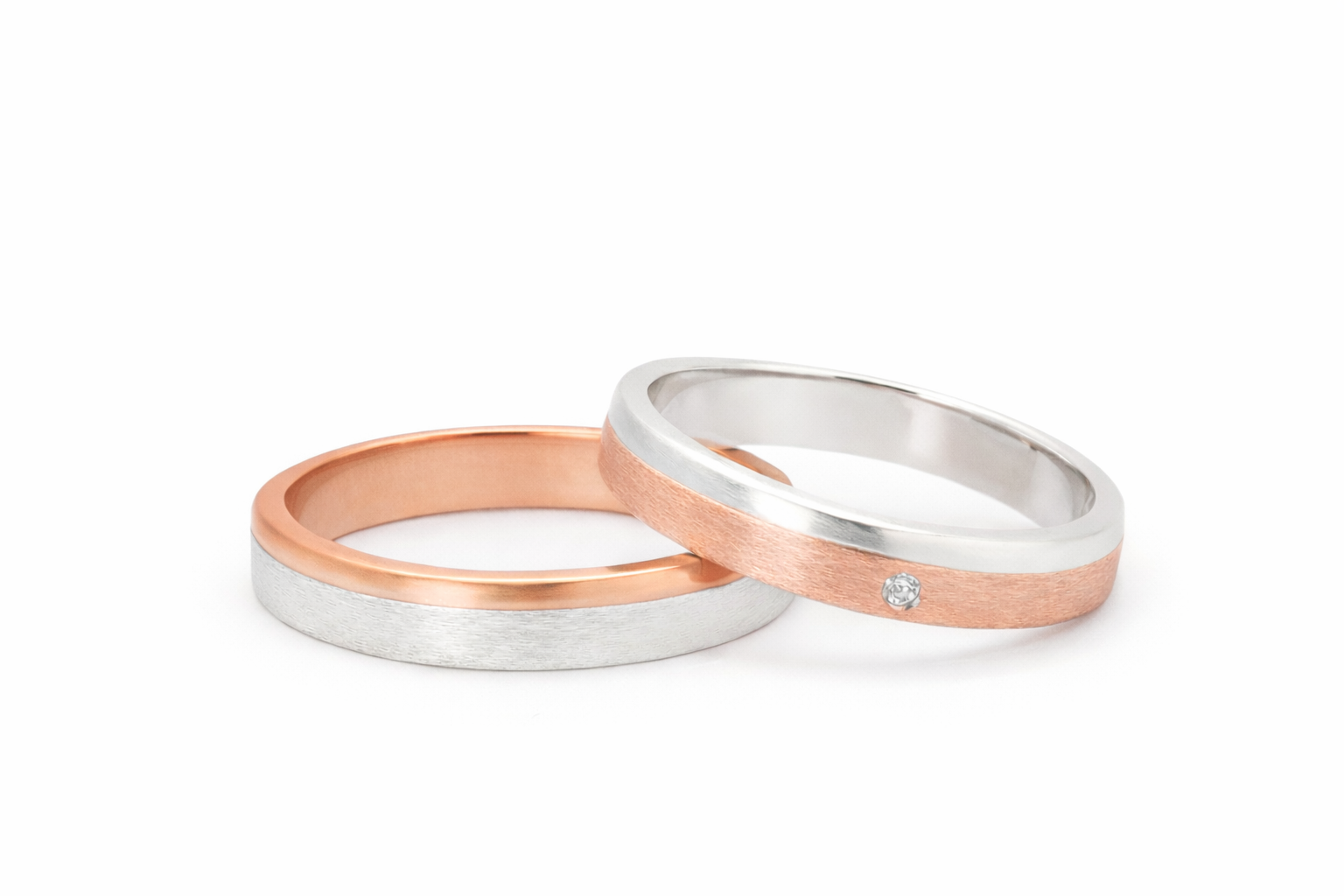 Aliances-bicolor-or-blanc-i-or-rosa
